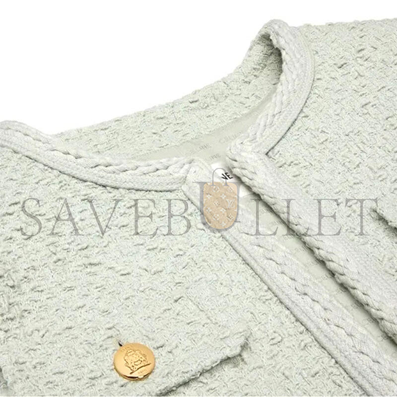 CELINE CHELSEA JACKET IN LIGHTWEIGHT TWEED 2V55Q435T